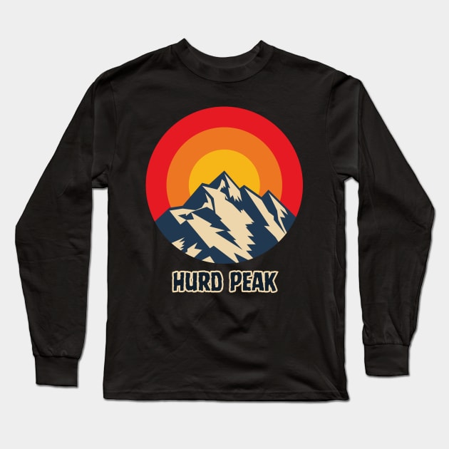 Hurd Peak Long Sleeve T-Shirt by Canada Cities